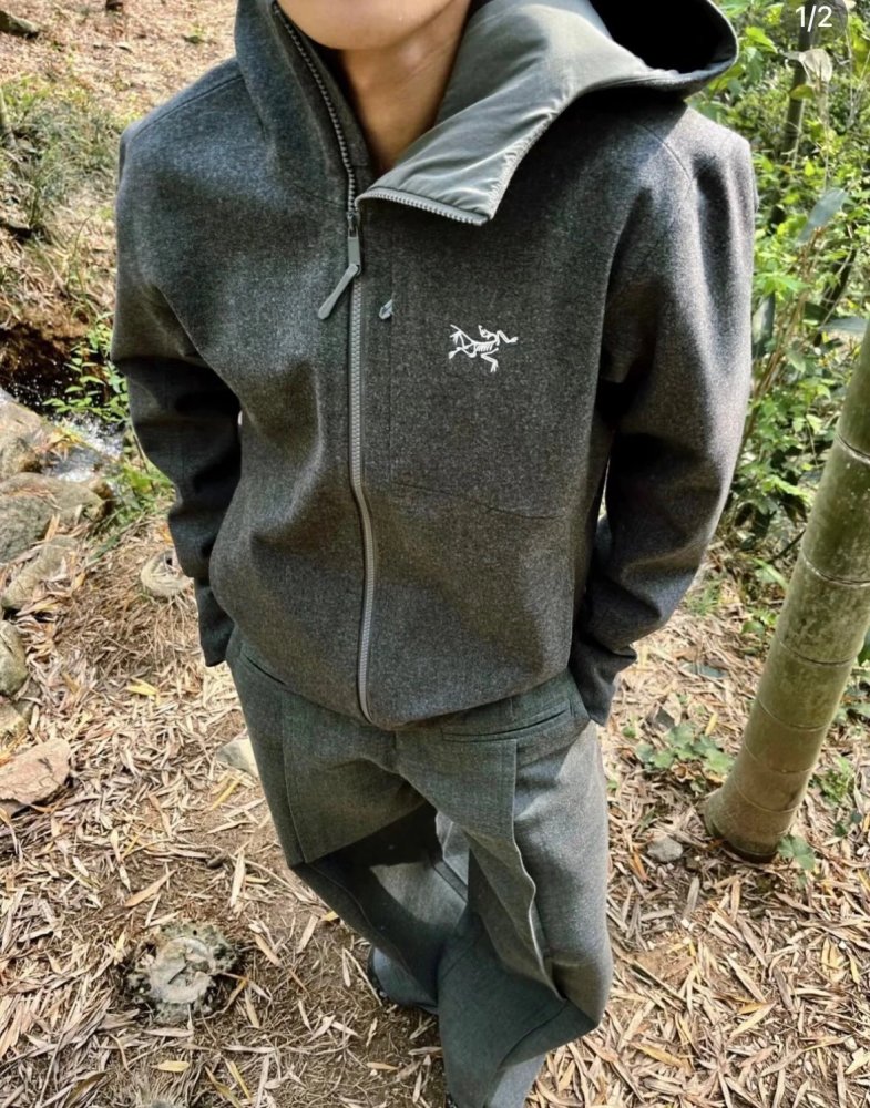 Arcteryx SAWYER Wool Hoody Jacket 2 Colors