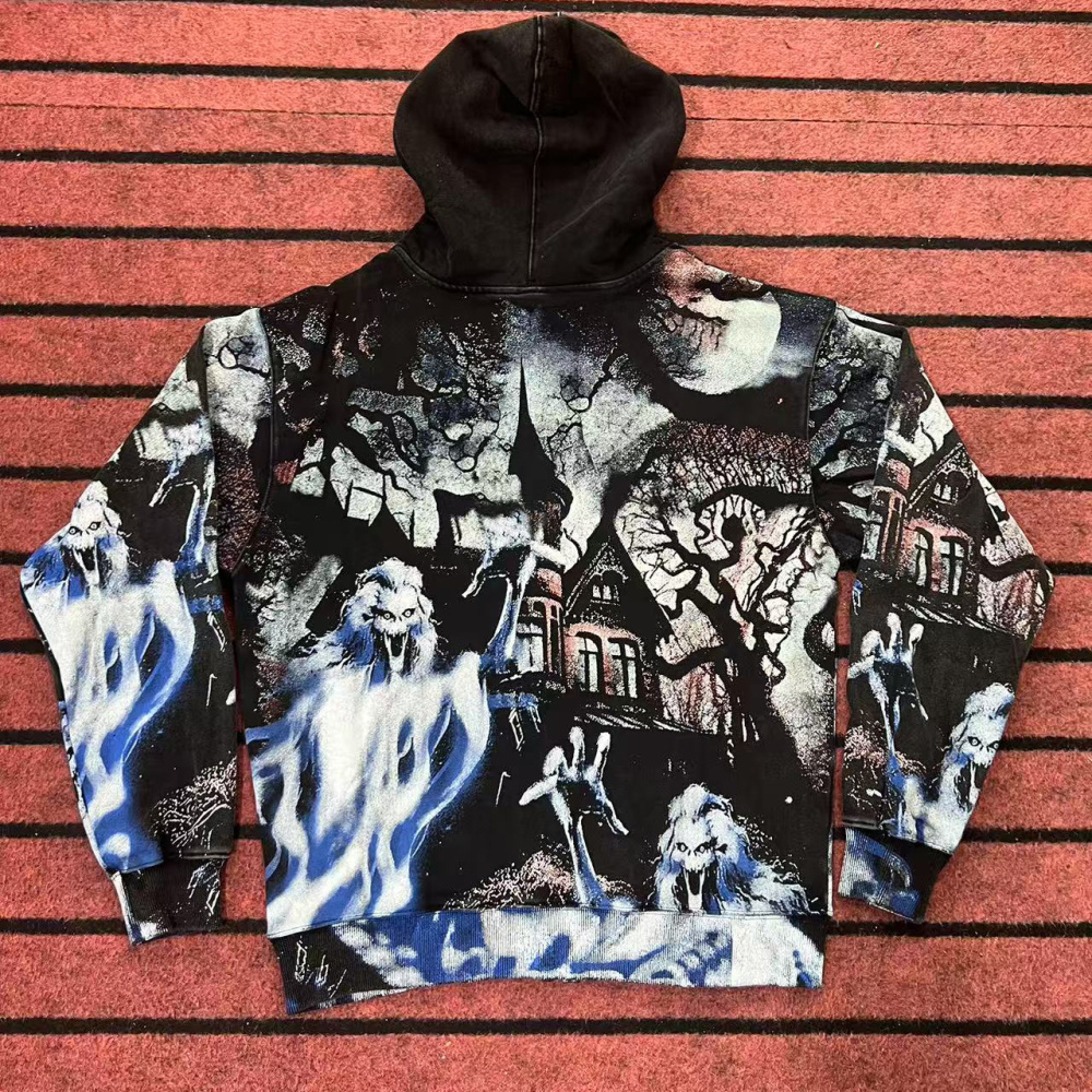 Vale Ghost House Zip Hoodie