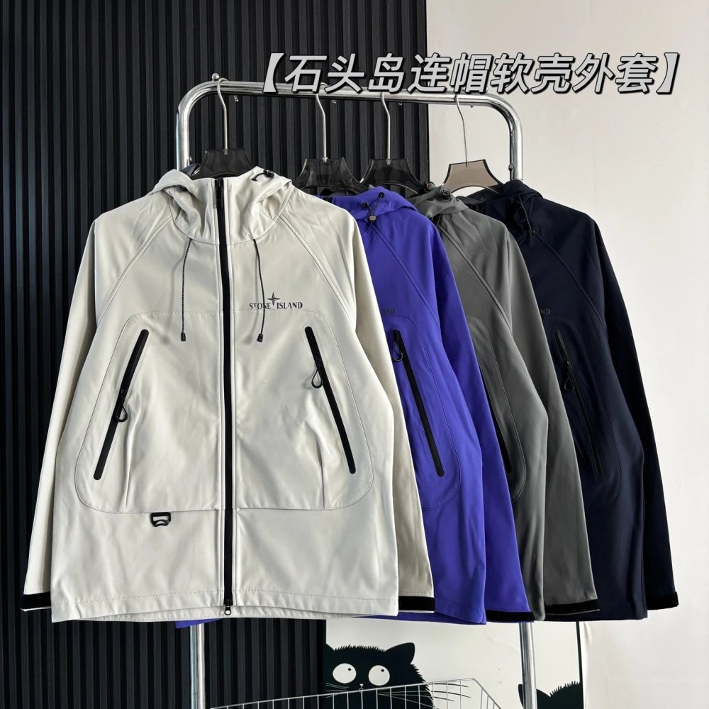 Stone Island Softshell Jacket 4 Colors