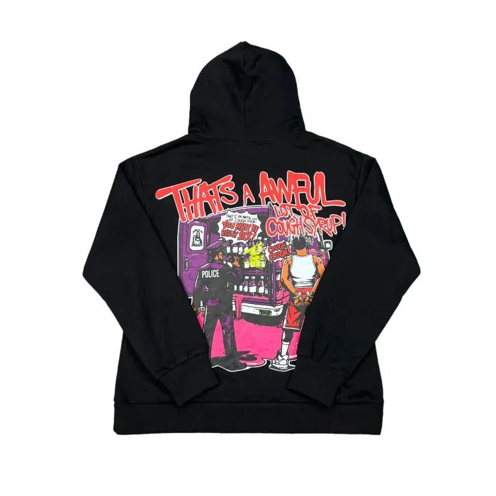 Thats Awful Police Arrest Print hoodie