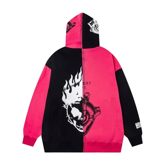 Gallery Dept Asymmetric Patchwork Hoodie 3 colors