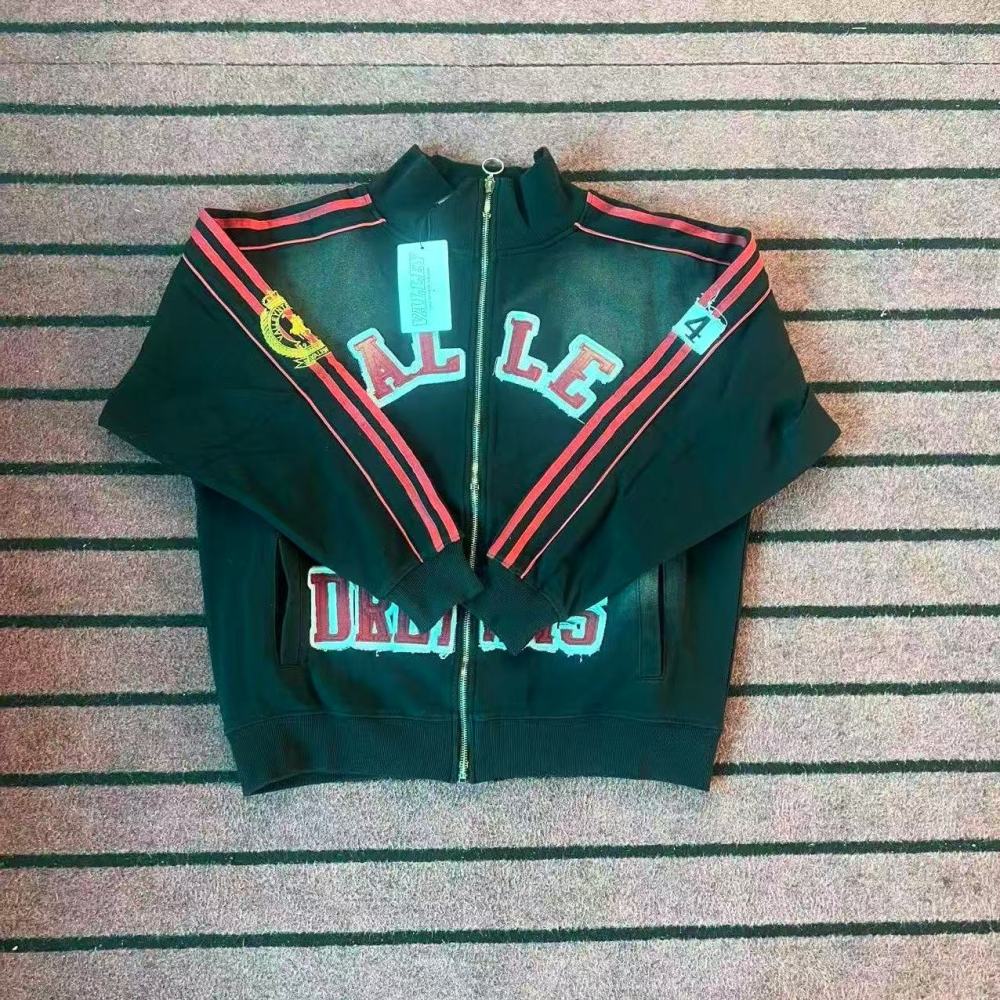 Vale Patch Letter Zip Jacket 3 Colors