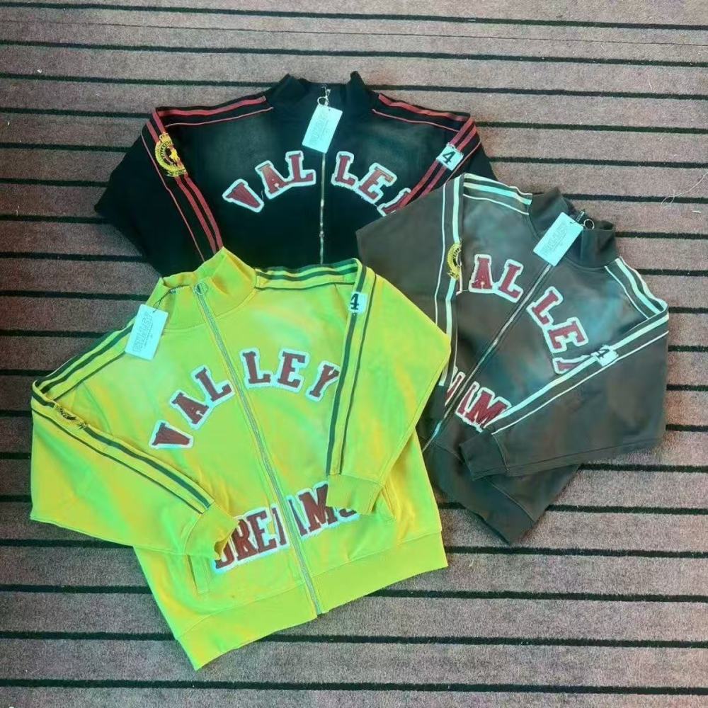 Vale Patch Letter Zip Jacket 3 Colors