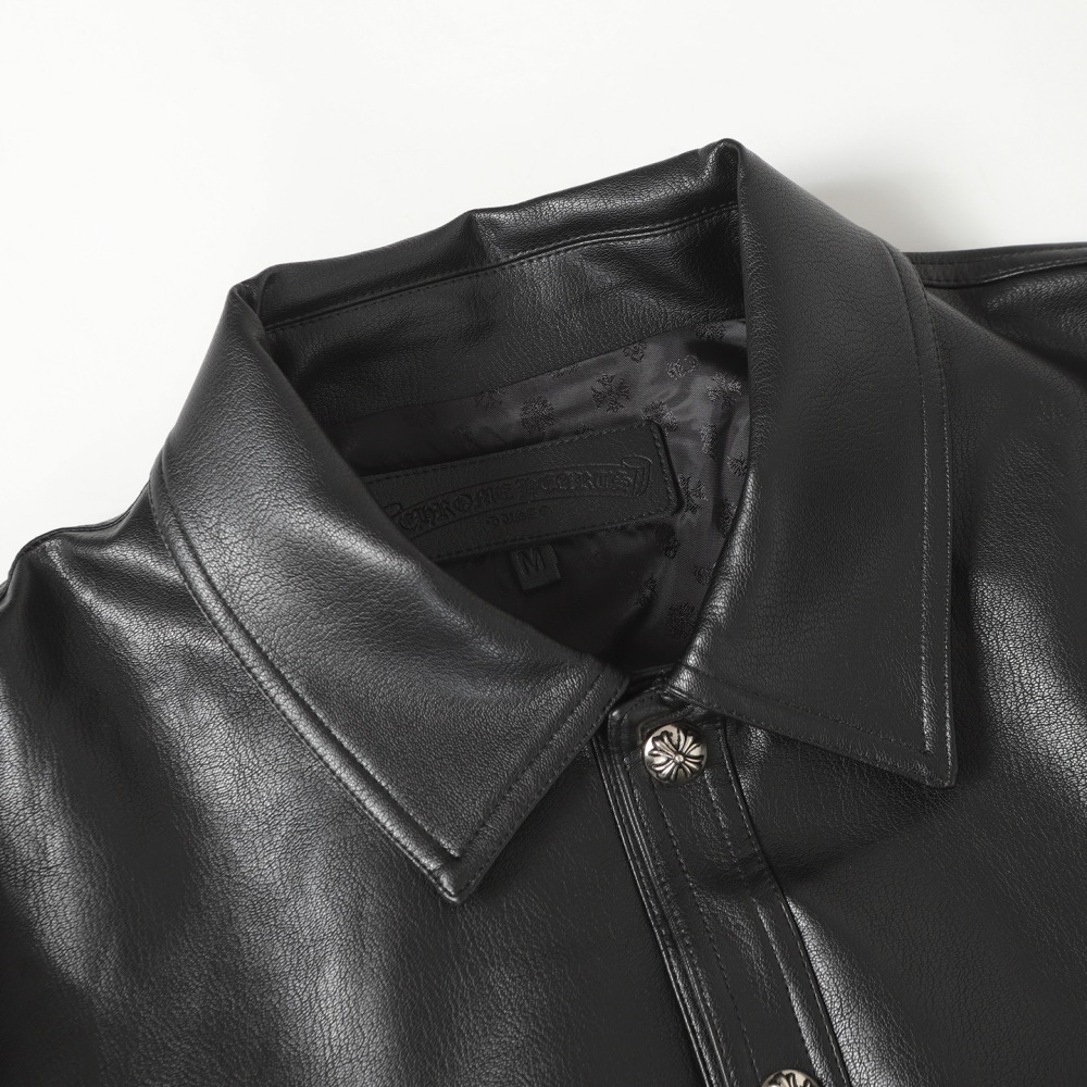 CH Leather Jacket Black 460963