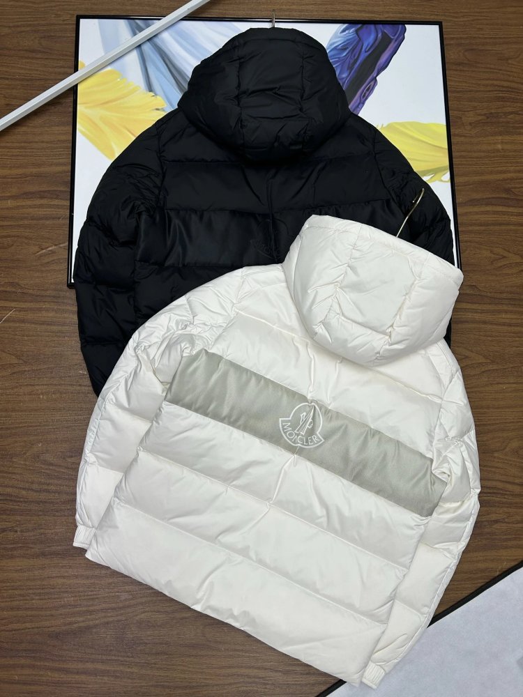 M0ncler Kerinci Zipper  Front Placket Belt Down Jacket 2 Colors