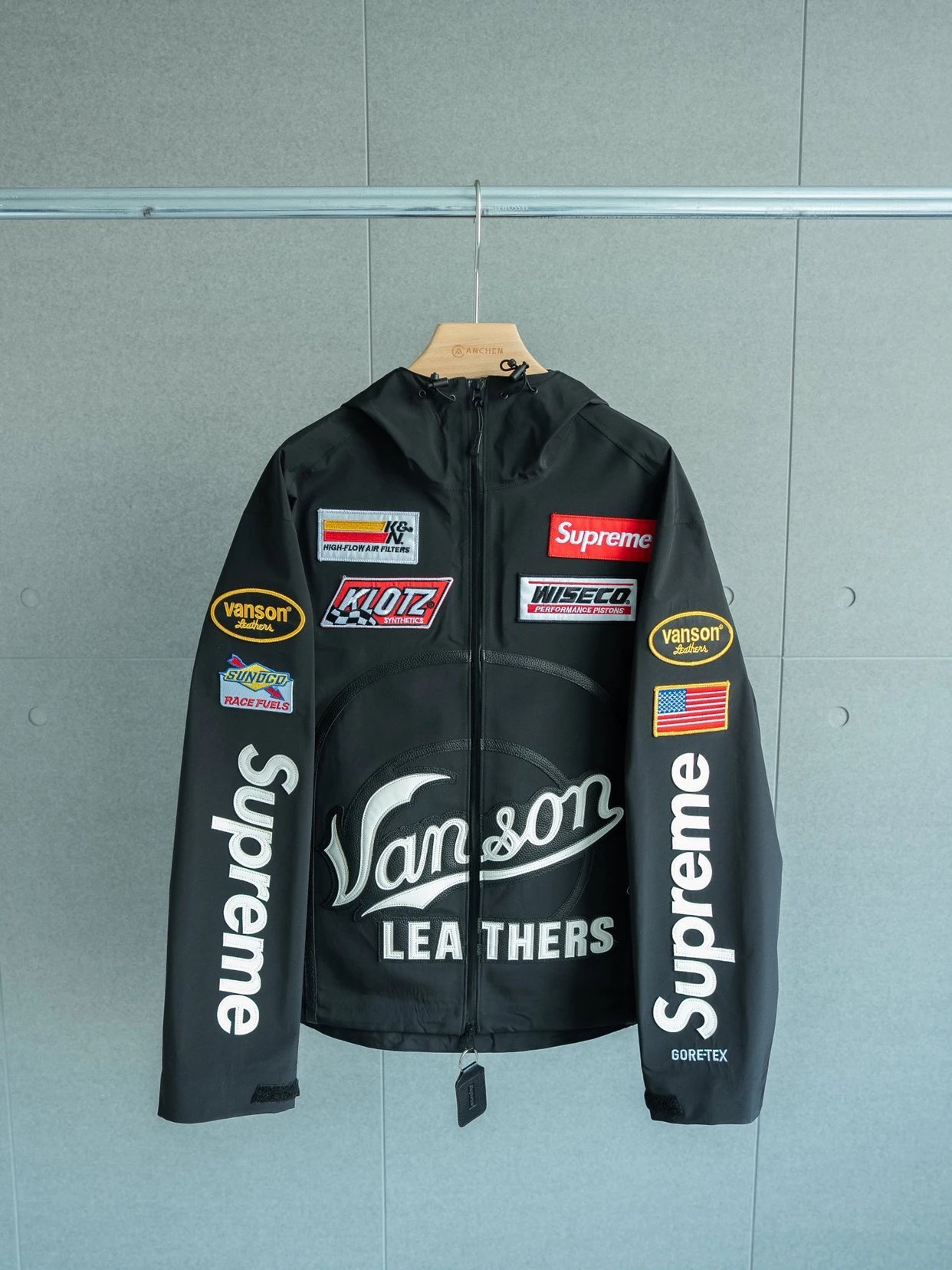 Sup x Vanson GORE-TEX FW25 Shell Jacket 3 Colors