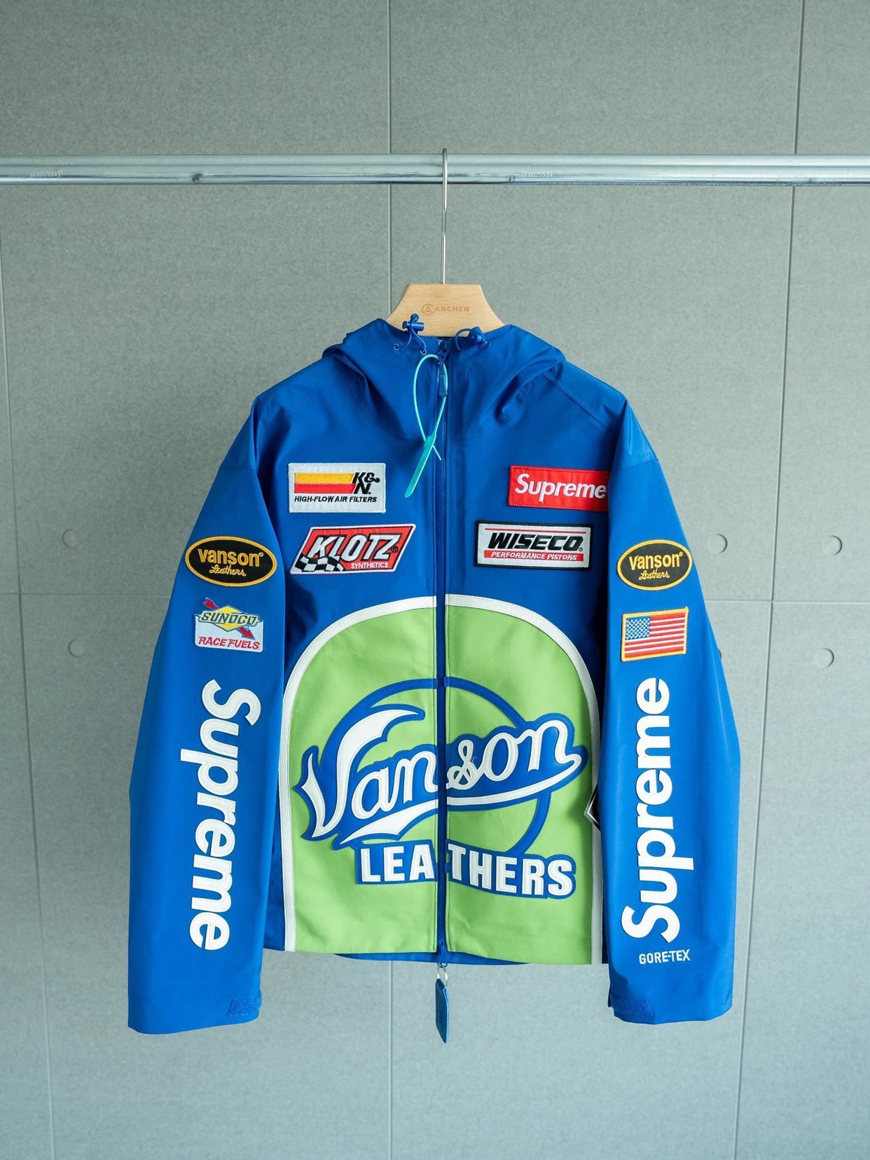 Sup x Vanson GORE-TEX FW25 Shell Jacket 3 Colors