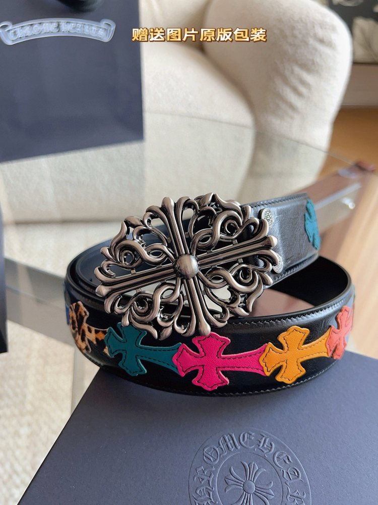 CH 1:1 Real Leather Belt 4