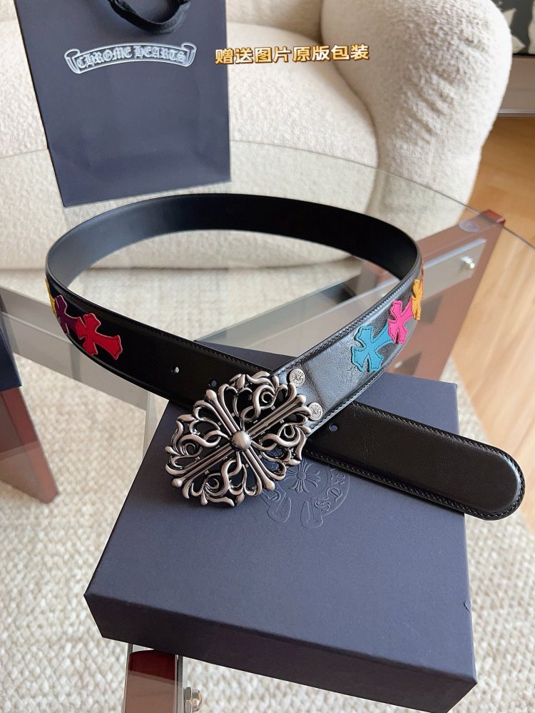 CH 1:1 Real Leather Belt 4