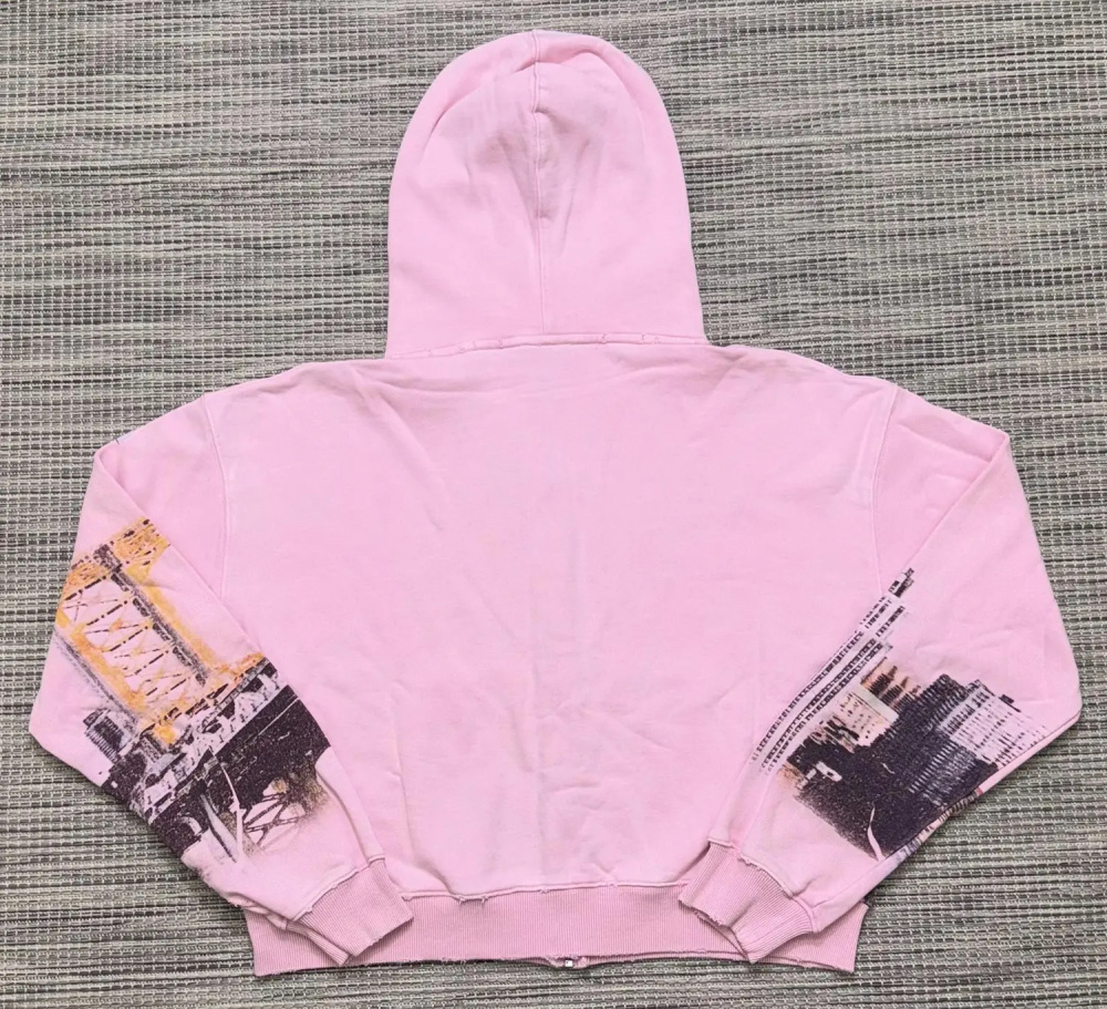 Vale Liberty Pink Zip Hoodie