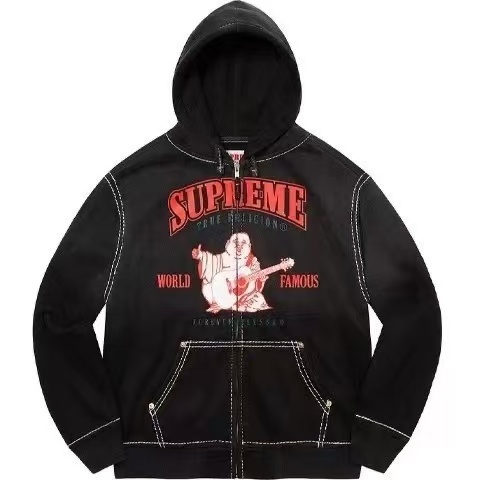 Sup Buddha Zip Hoodie