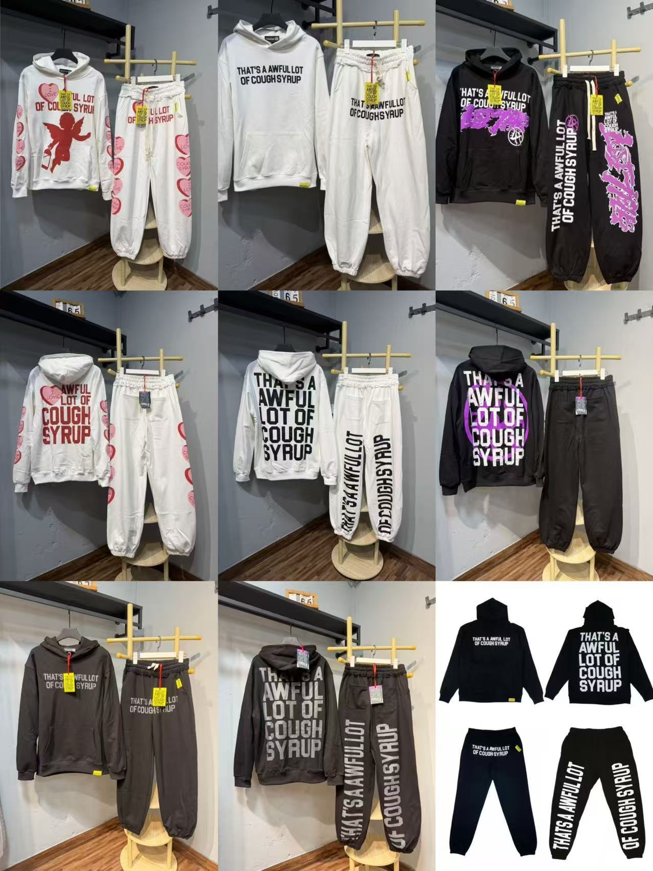 Thats A Awful Lot Of Cough Syrup Hoodie And Sweatpants Set