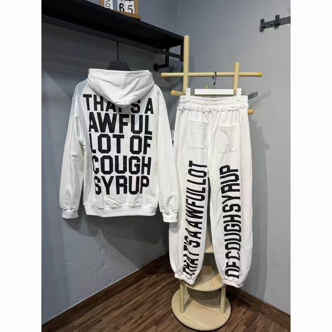 Thats A Awful Lot Of Cough Syrup Hoodie And Sweatpants Set