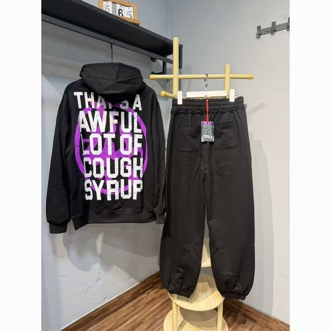 Thats A Awful Lot Of Cough Syrup Hoodie And Sweatpants Set