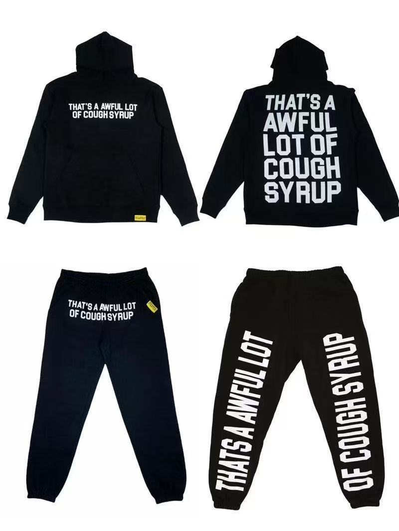 Thats A Awful Lot Of Cough Syrup Hoodie And Sweatpants Set