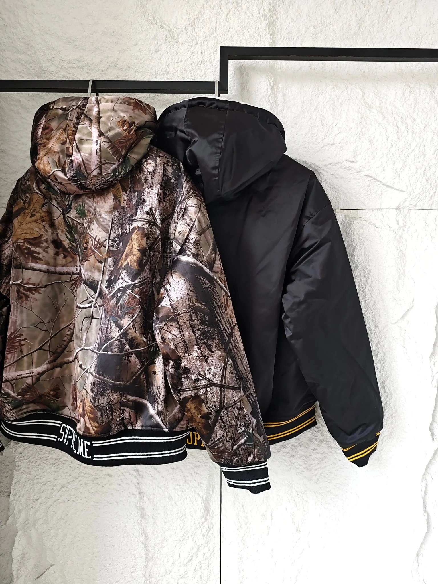 Sup x Mitch Shearling Hooded Coat 2 Colors