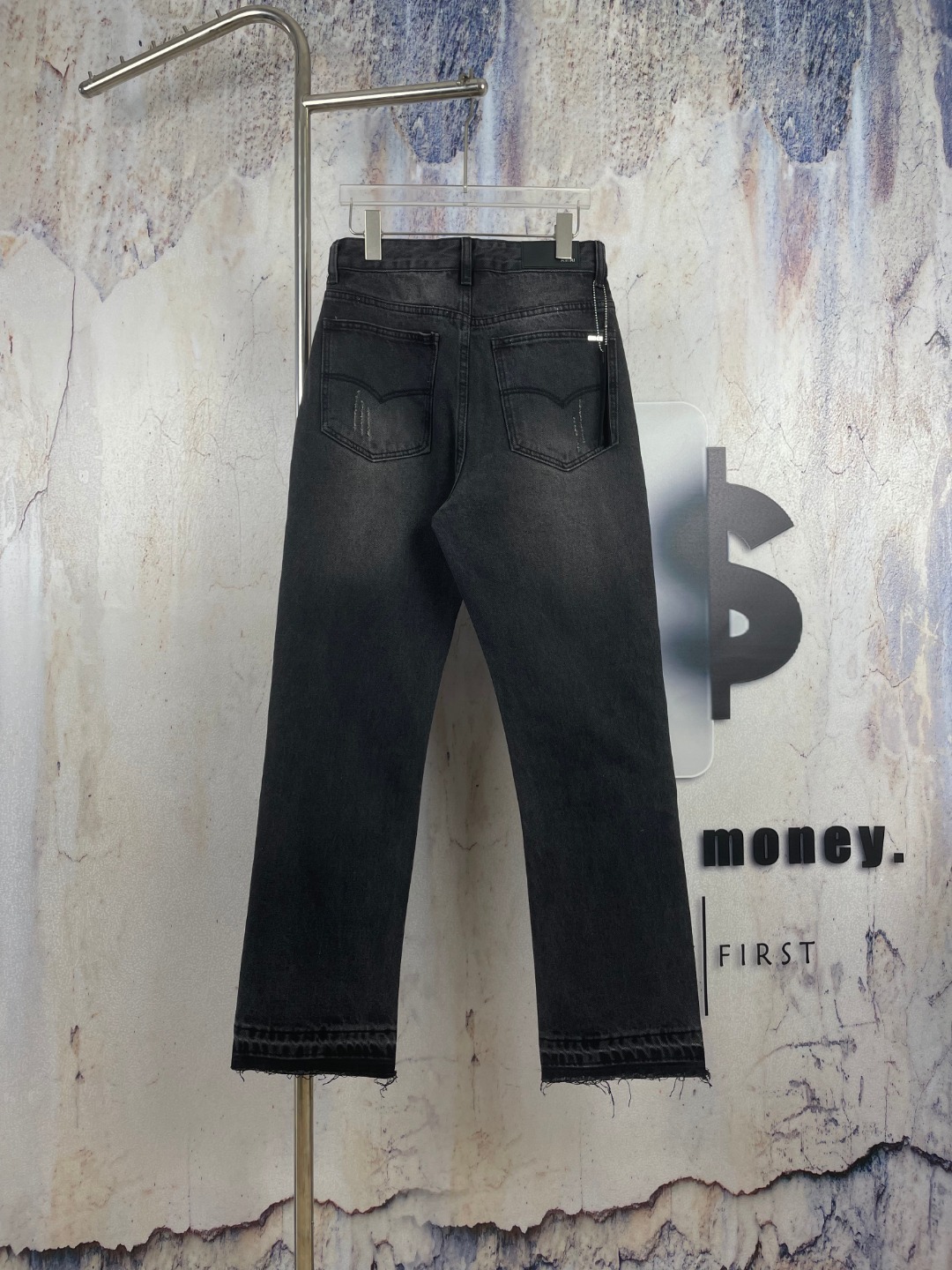AM 495329 Side Jewerly Jeans Black And Blue