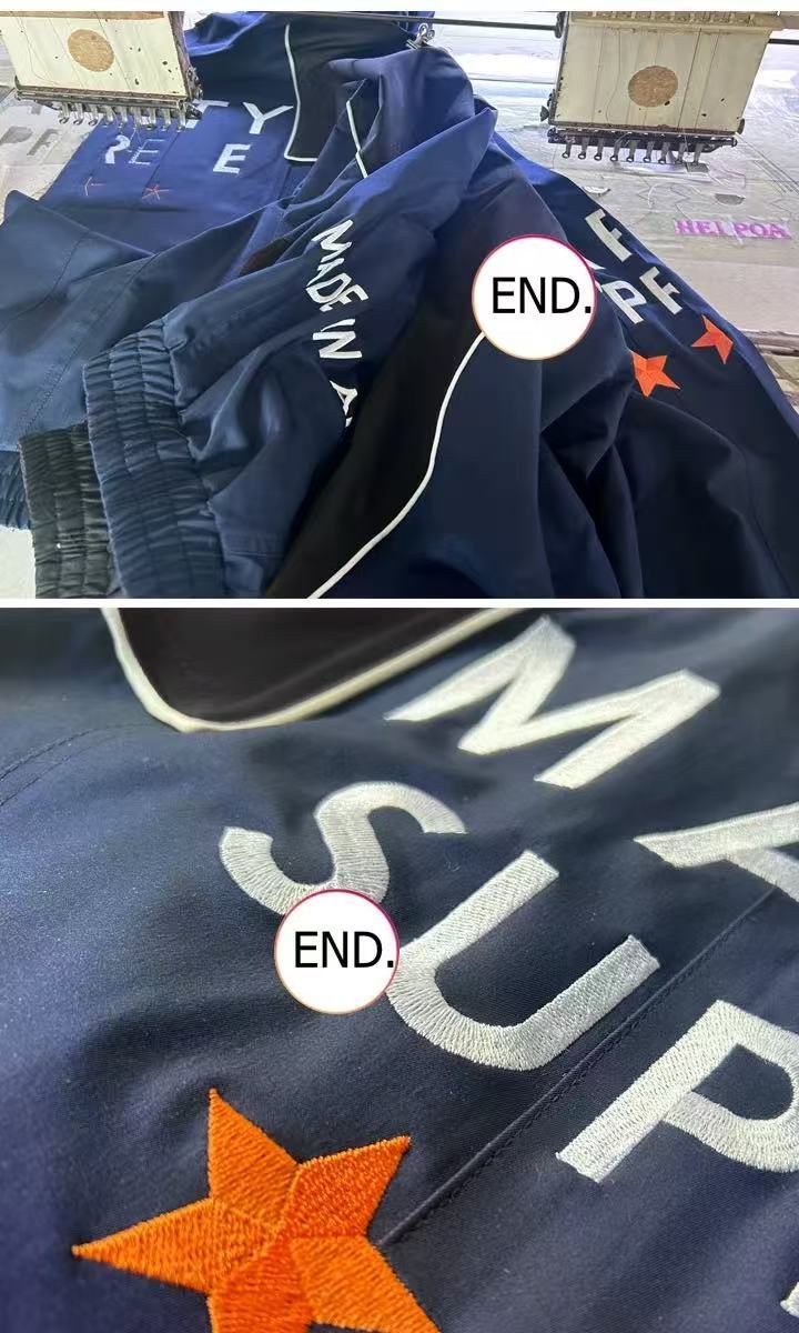Sup x Marty Jacket Navy Blue
