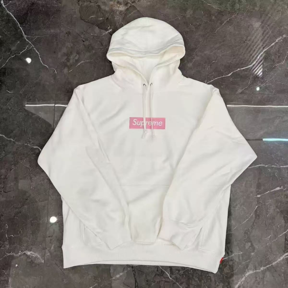 Sup Box Logo Hoodies Collab