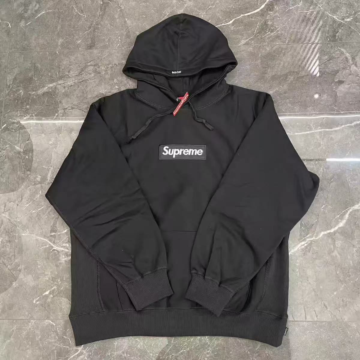 Sup Box Logo Hoodies Collab