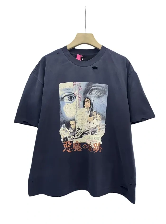 Paly Hollywood The Devil's Companion Print Washed Version Tee
