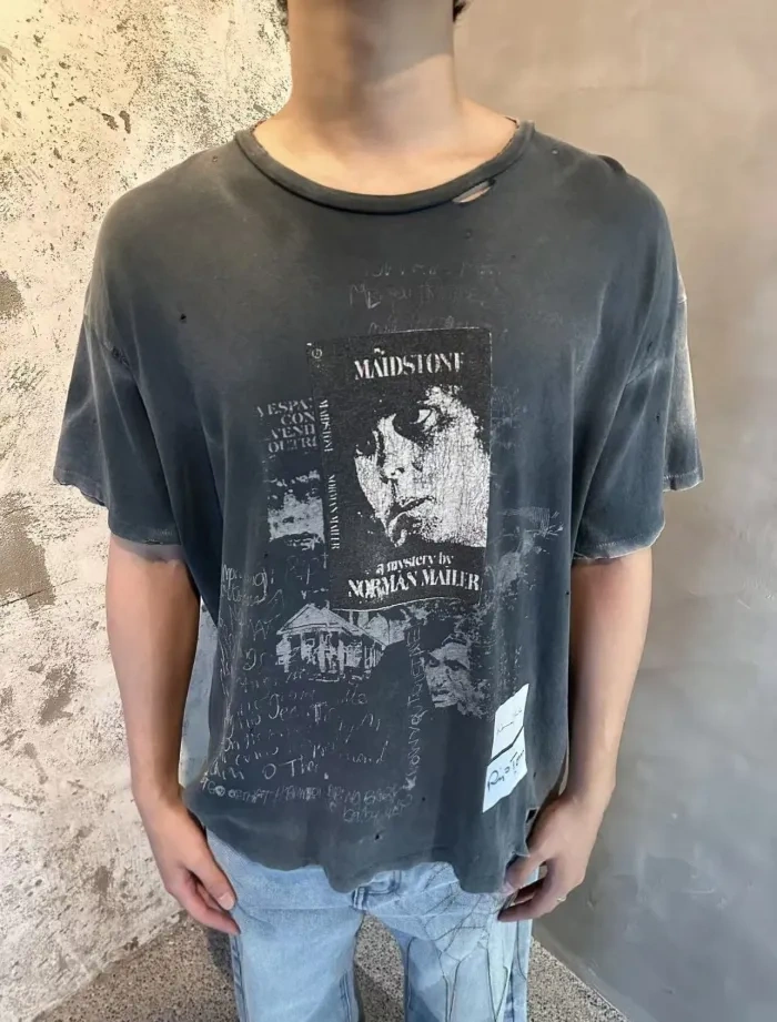 Paly Hollywood Chest Portrait Print Washed Version