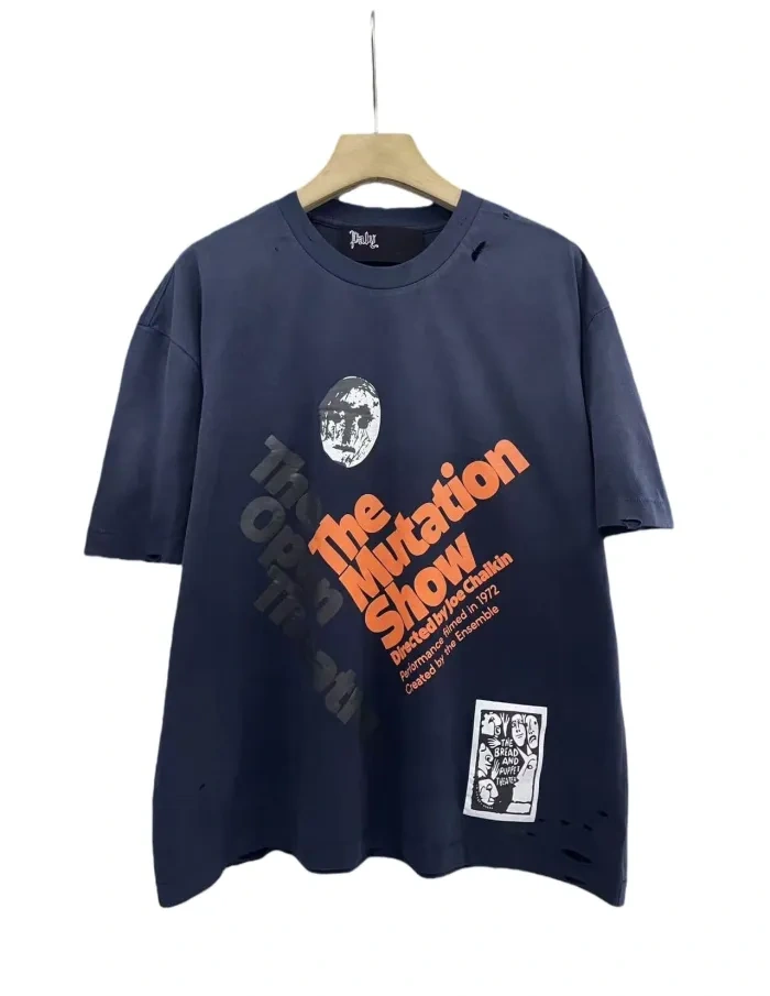 Paly Hollywood The Mutation Show Print Washed Version Tee