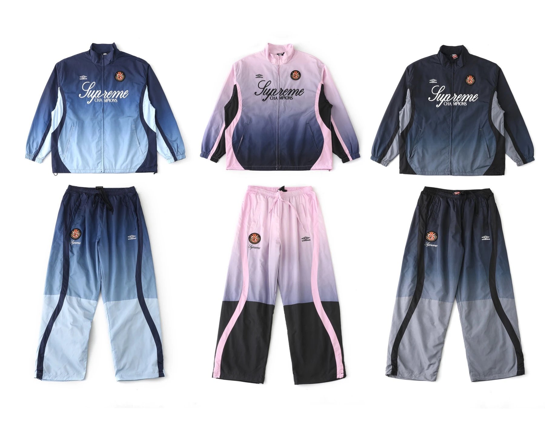 Sup Umbro Fw25 Week8 Gradient Track Jacket Pants