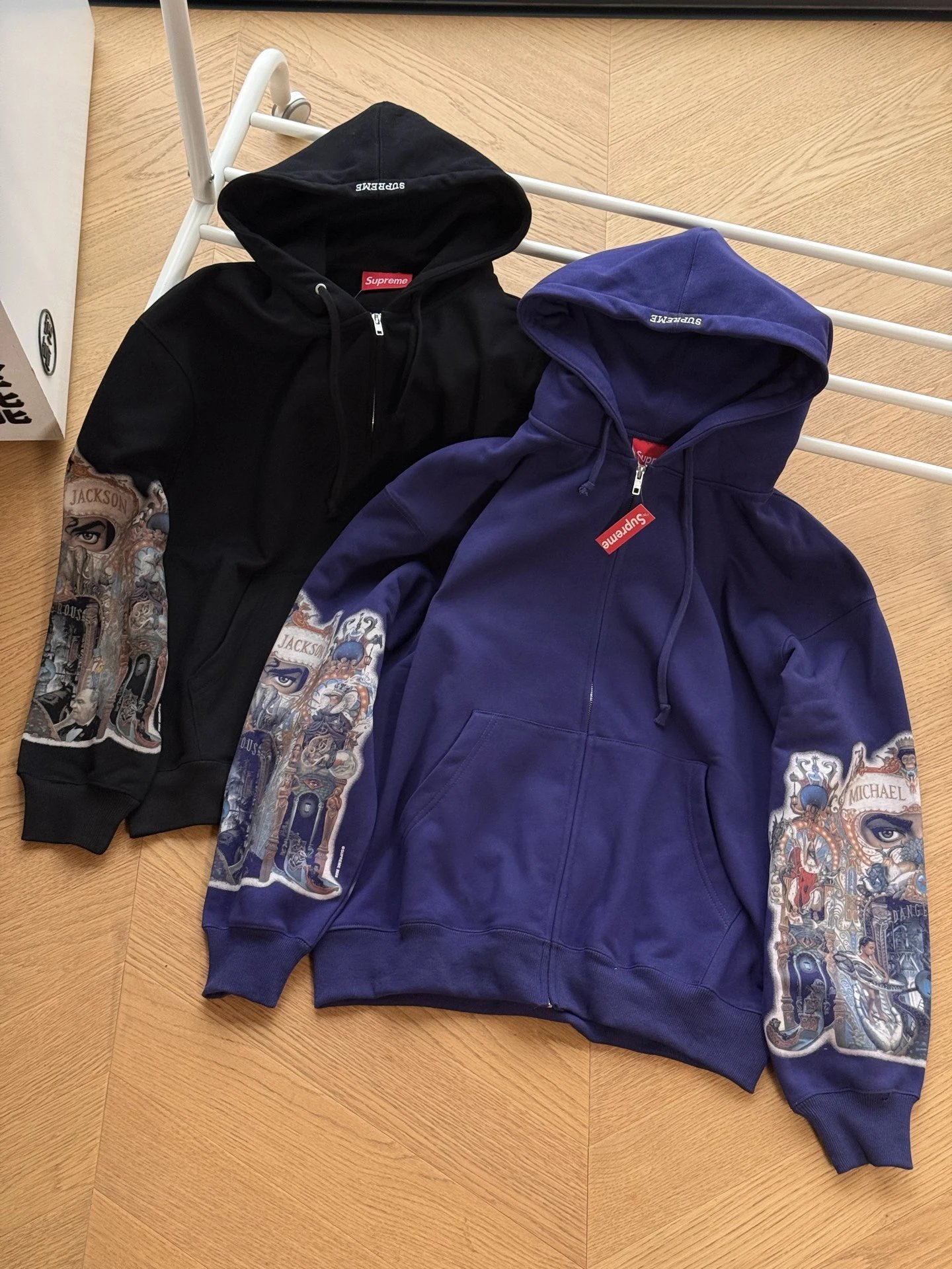 Sup Michael Jackson Zip Up Hoodie 2 Colors