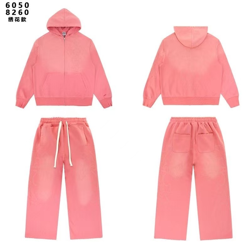 Vale Forever Anthem Washed Material Zip Up Hoodie Pants 3 Colors