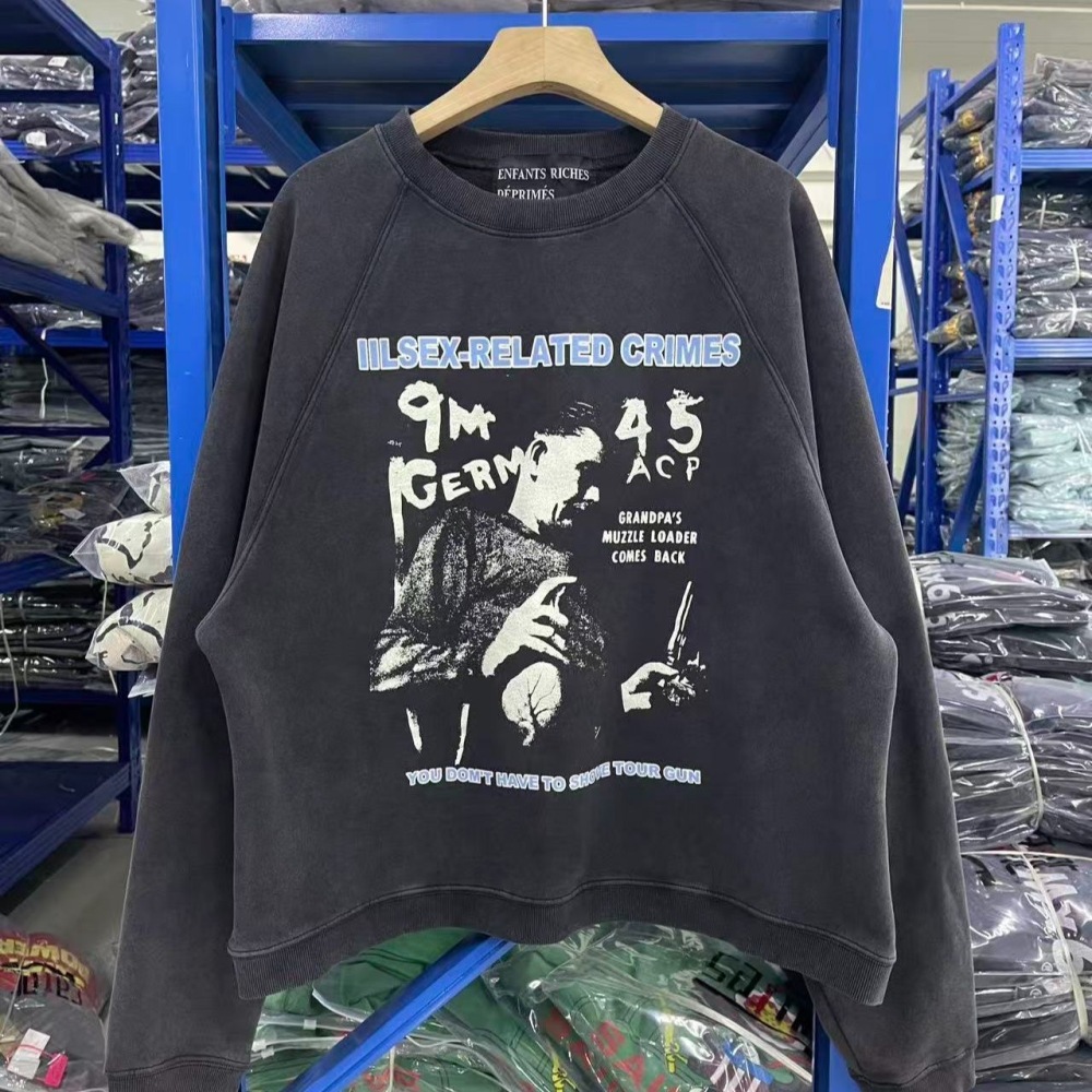 ERD IILSEX-RELATED CRIMES Crewneck Black