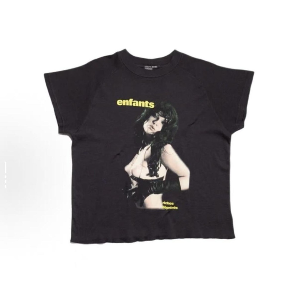 ERD Slave Girl Printed T-Shirt Black