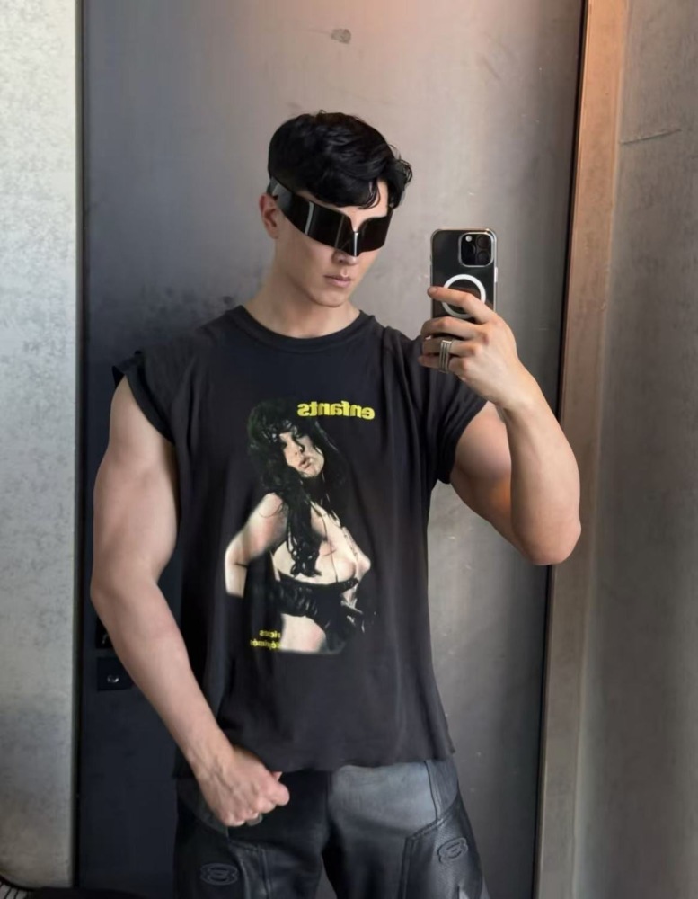 ERD Slave Girl Printed T-Shirt Black