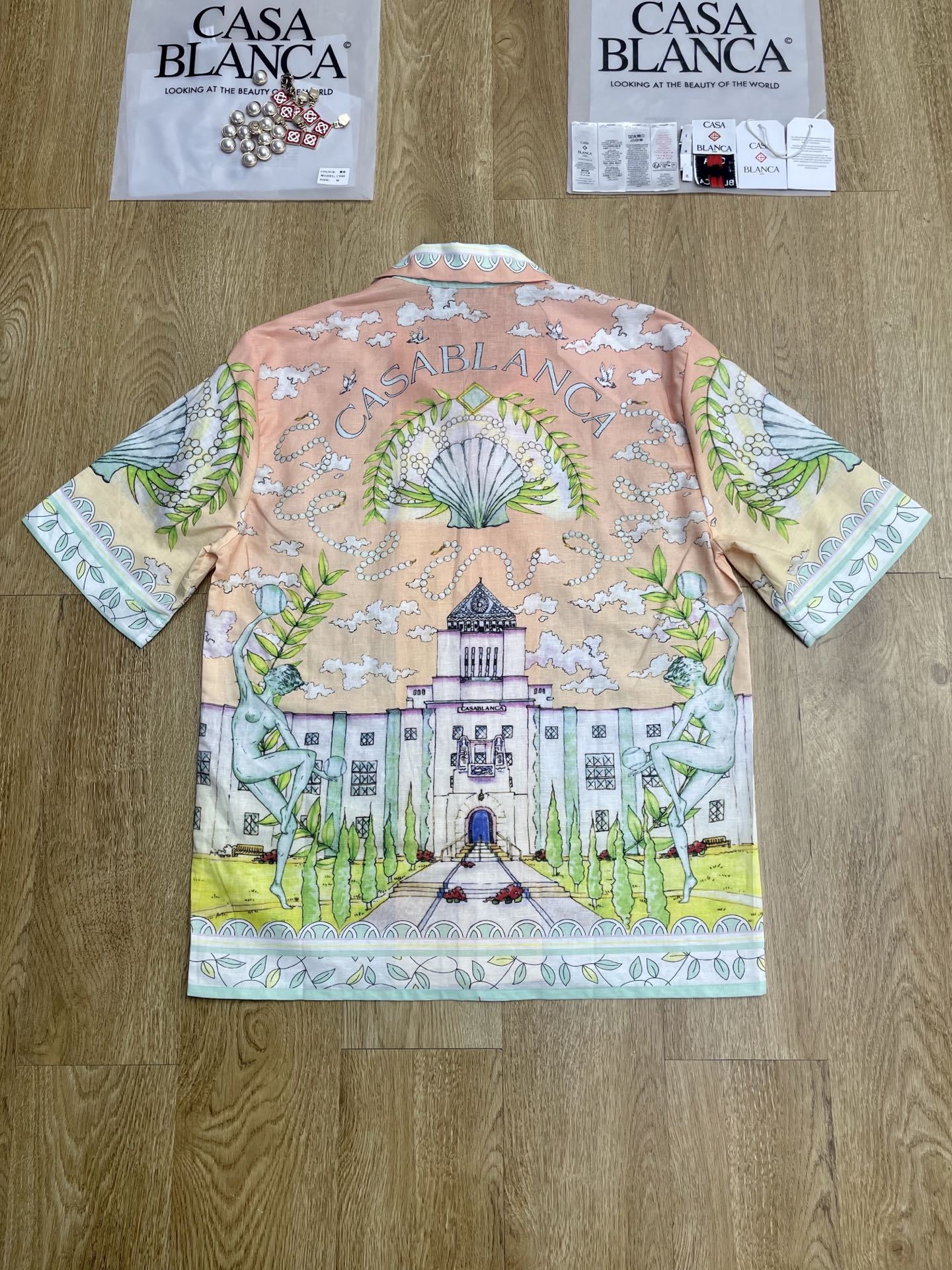 1:1 Casablanca CA3525 Short Sleeve Shirt
