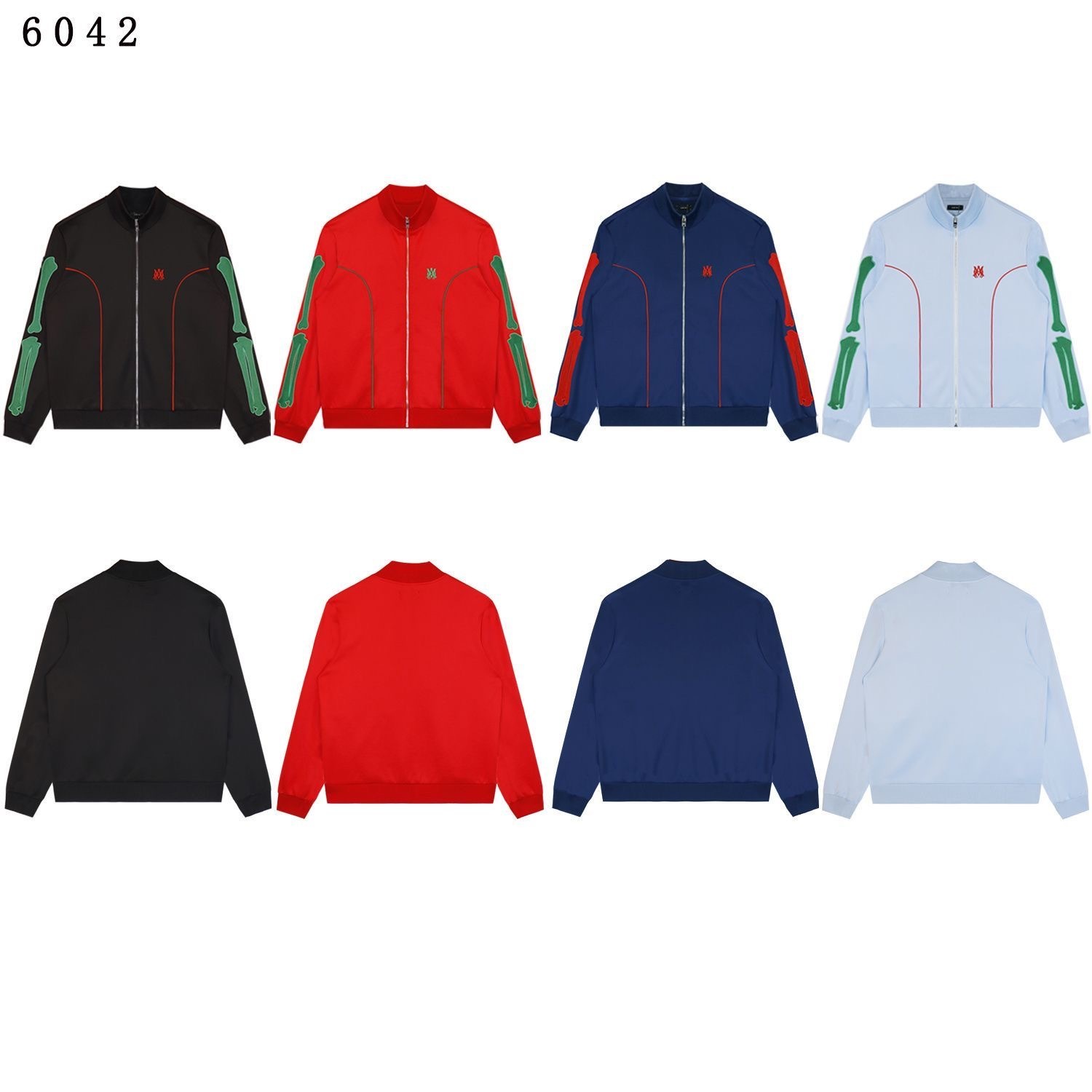 Amiri Bone Splicing Embroidery Set 4 Colors
