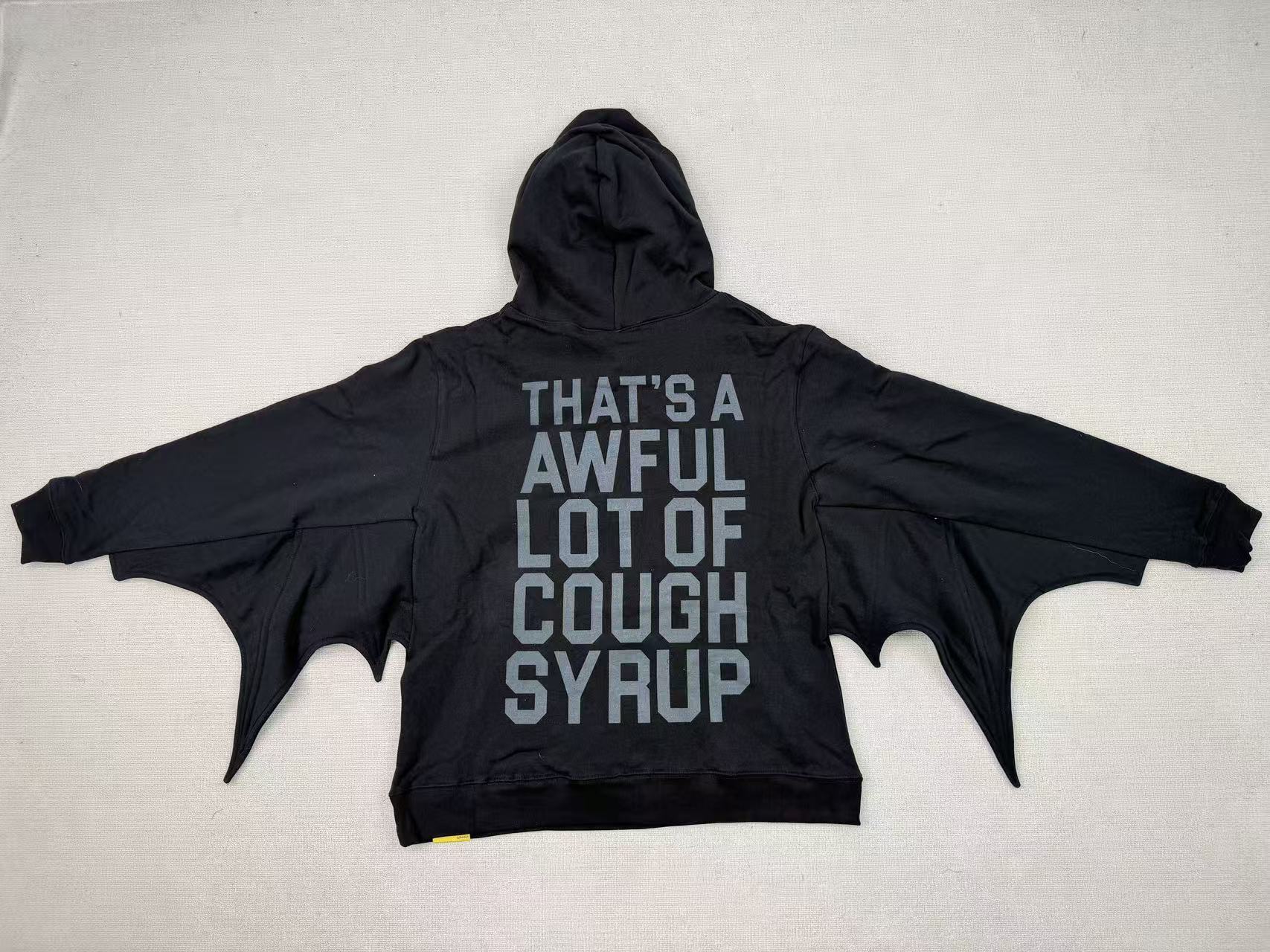 1:1 Thats A Awful Lot Of Cough Syrup Bat Wing Hoodie