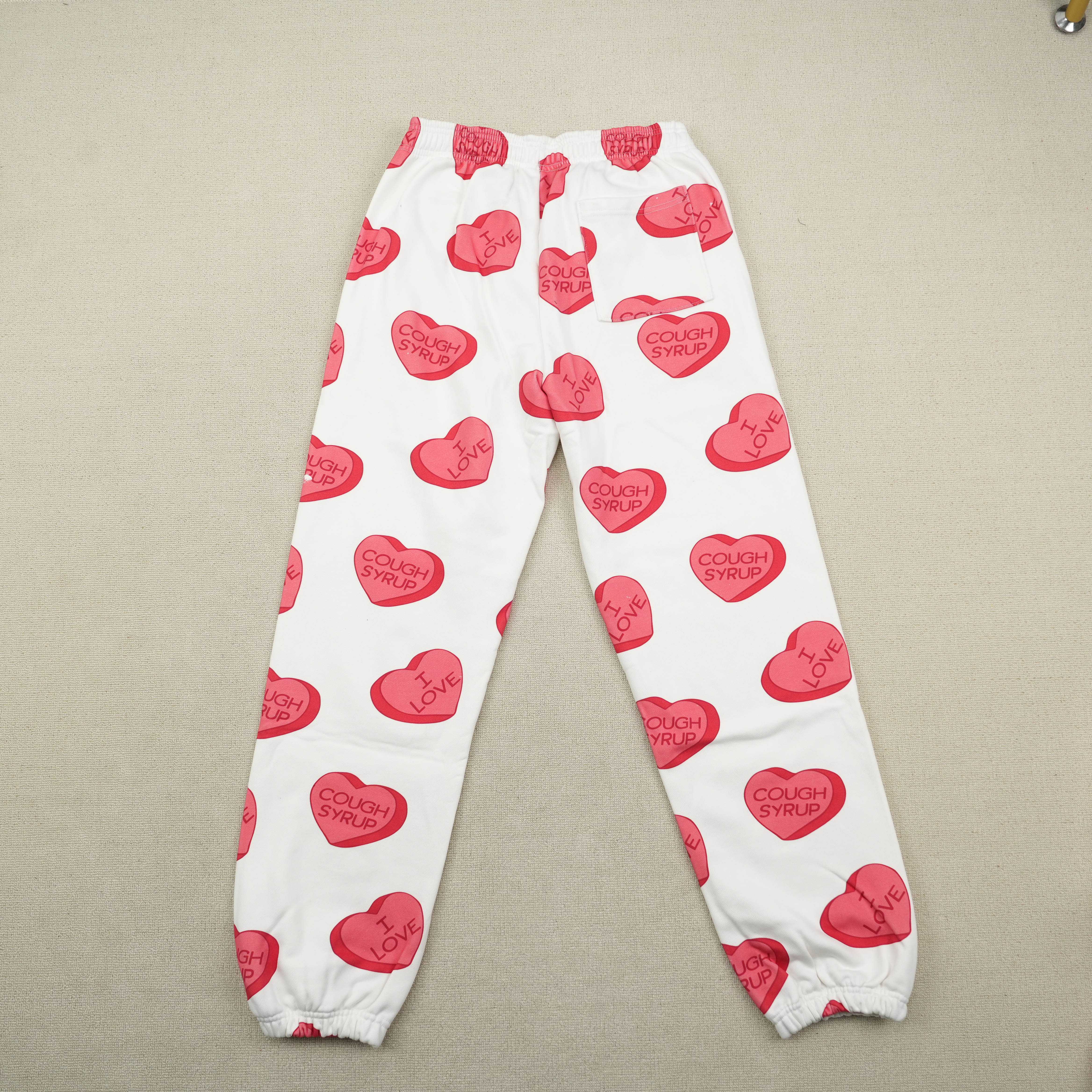 1:1 Thats A Awful Lot Of Cough Syrup I Love Heart Zip Hoodie And Pants