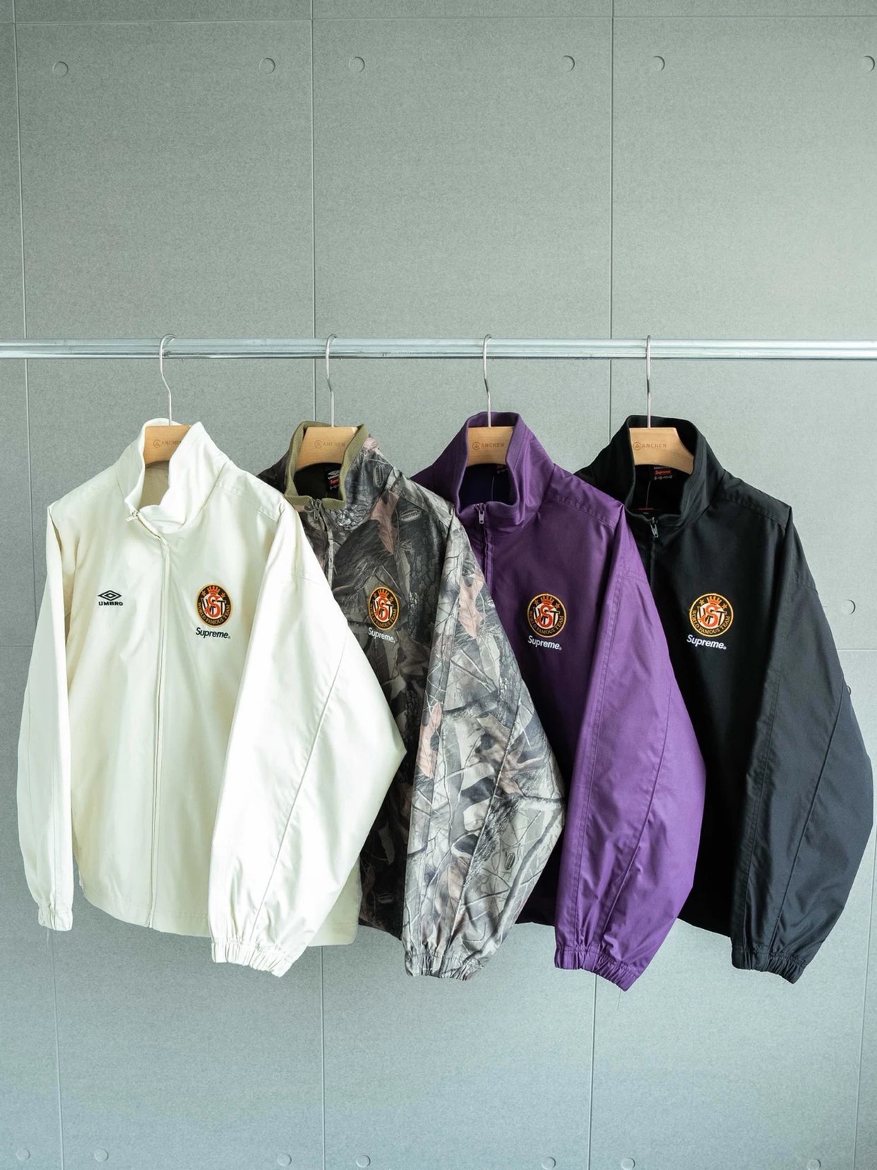 Sup x UMBRO SS26 Cotton Ripstop Track Set 4 Colors