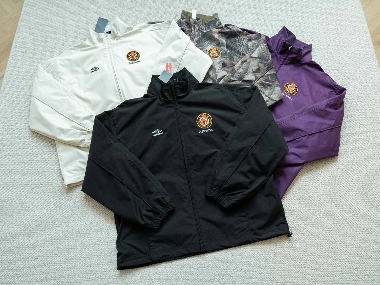 Sup x UMBRO SS26 Cotton Ripstop Track Set 4 Colors