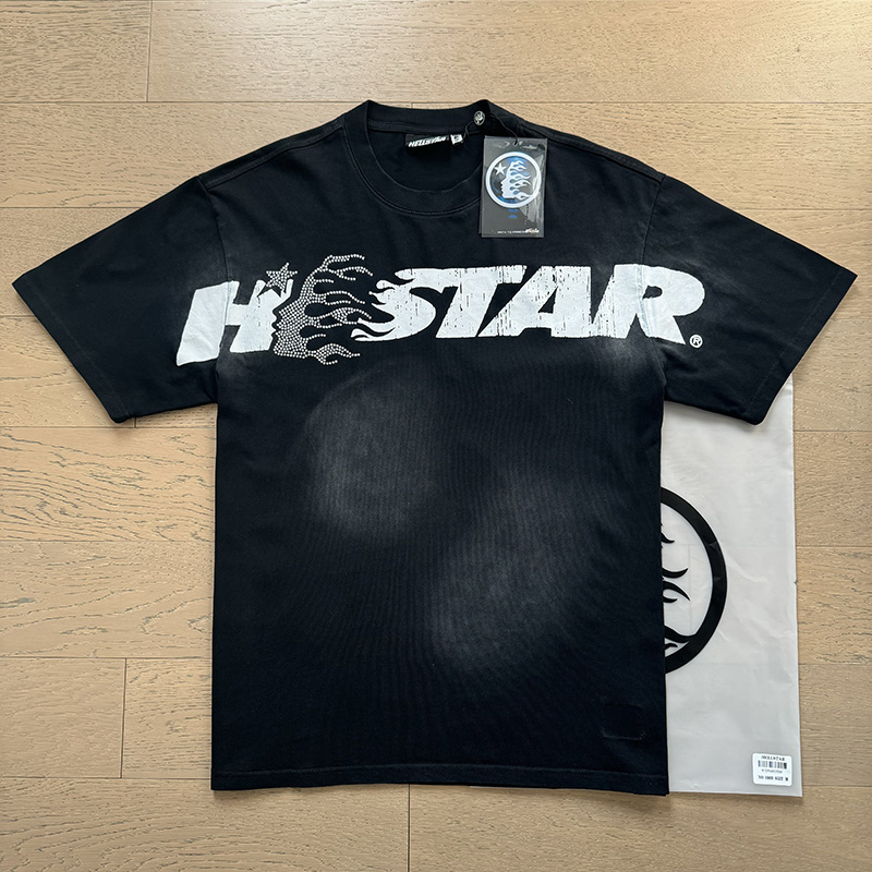 Hellstar Rhinestone Logo Shirt