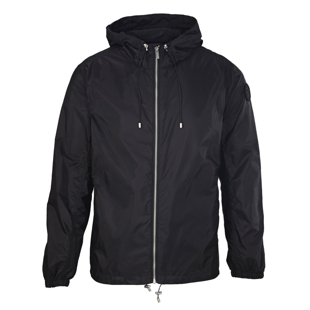 Canada G00se Black Logo Tag Windbreak Jacket 557480 Black