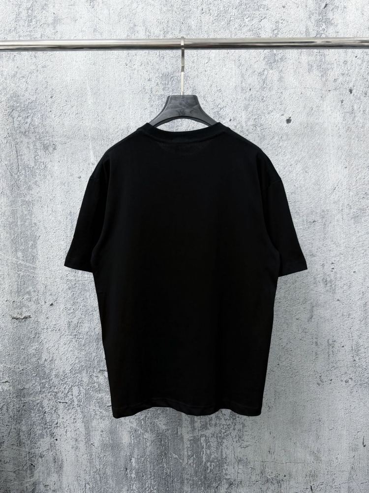 M0ncler 567271 Embroidered Shirt Black And Shirt