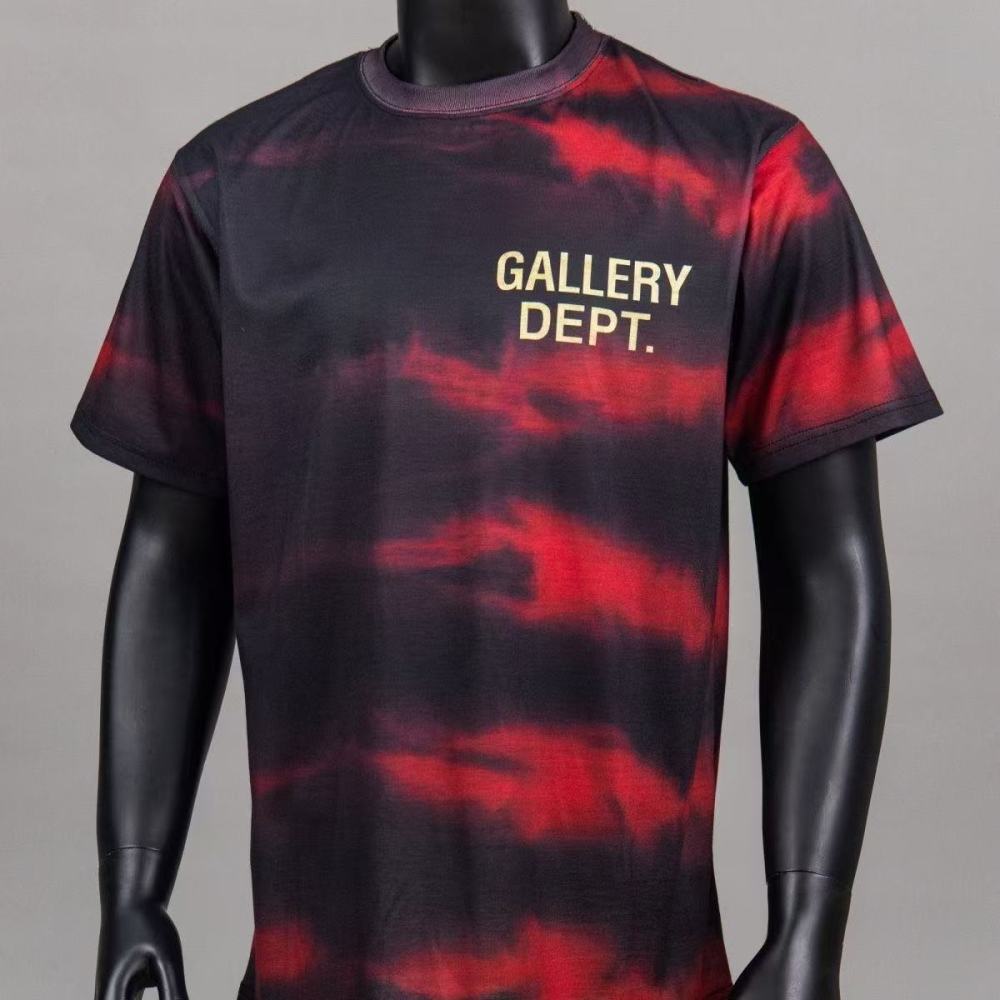 Gallery Dept Red And Black Shirt