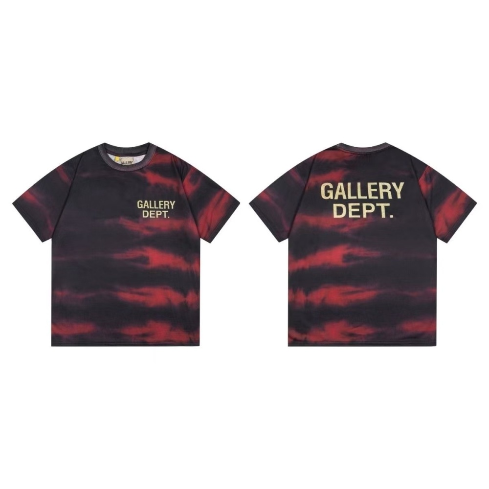 Gallery Dept Red And Black Shirt