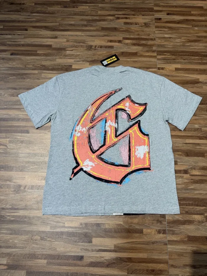 Godspeed Miami sports car G logo gray short-sleeved T-shirt