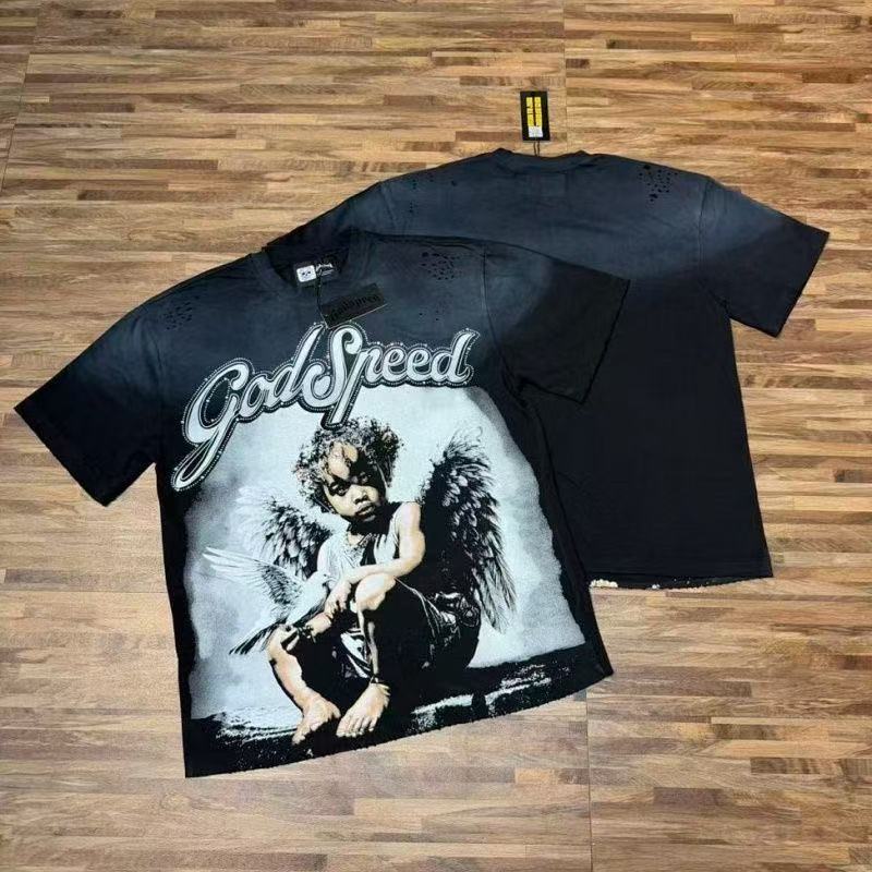 Godspeed Vintage angel child vintage print T-shirt
