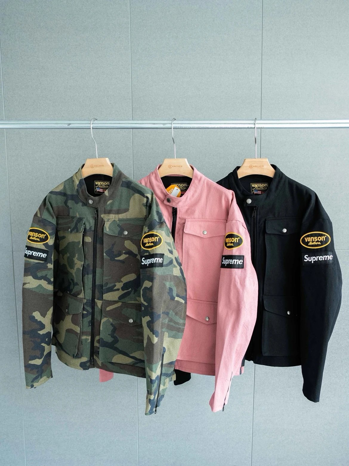 Sup Vanson Leathers Cordura Week3 Jackrt 3 Colors