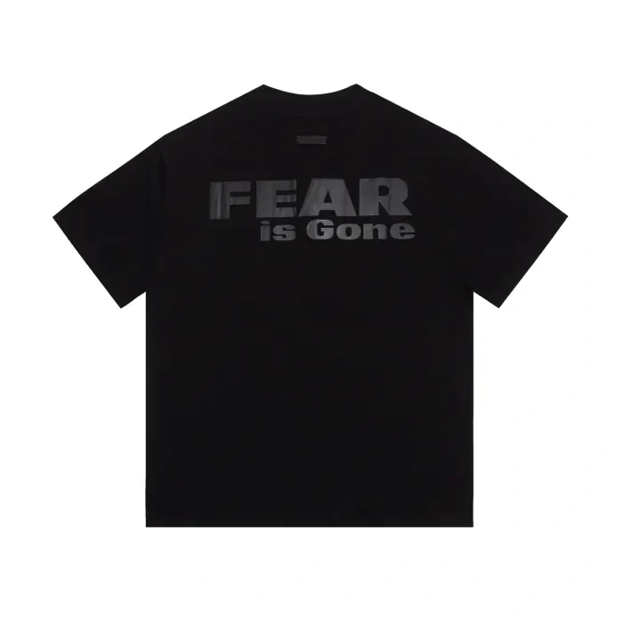 FOG Mainline contrast color gradient letters light luxury daily commuting shirt