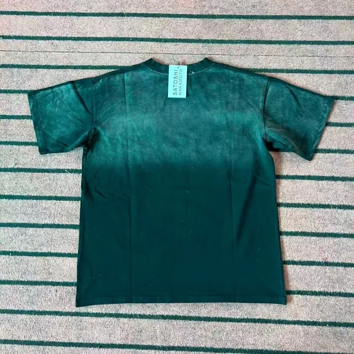 Satoshi EXPLICIT CODEX Print Washed Tee