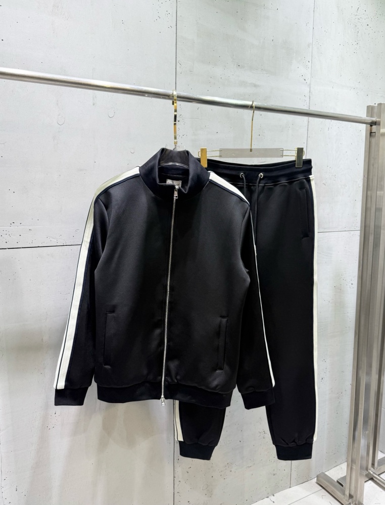 M0ncler 505843 Black Tracksuit Set